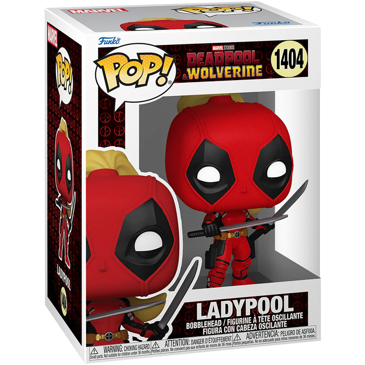 Фигурка Funko POP! Bobble Marvel Deadpool 3 Ladypool - 85074 - фото 2
