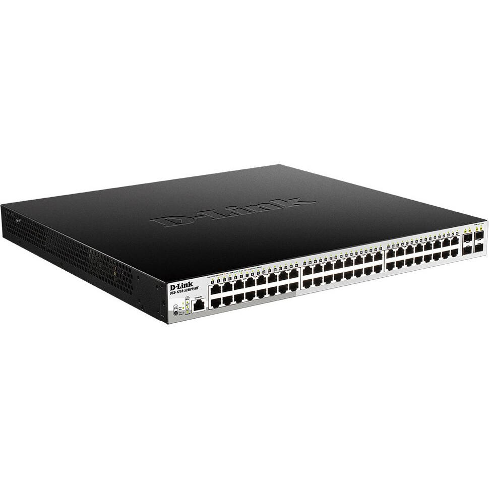Коммутатор (свитч) D-Link DGS-1210-52MPP/ME - DGS-1210-52MPP/ME/B3A(B1A)