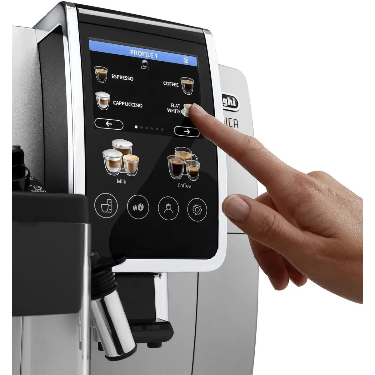 Кофемашина DeLonghi ECAM 380.85.SB Dinamica Plus - ECAM380.85.SB - фото 5