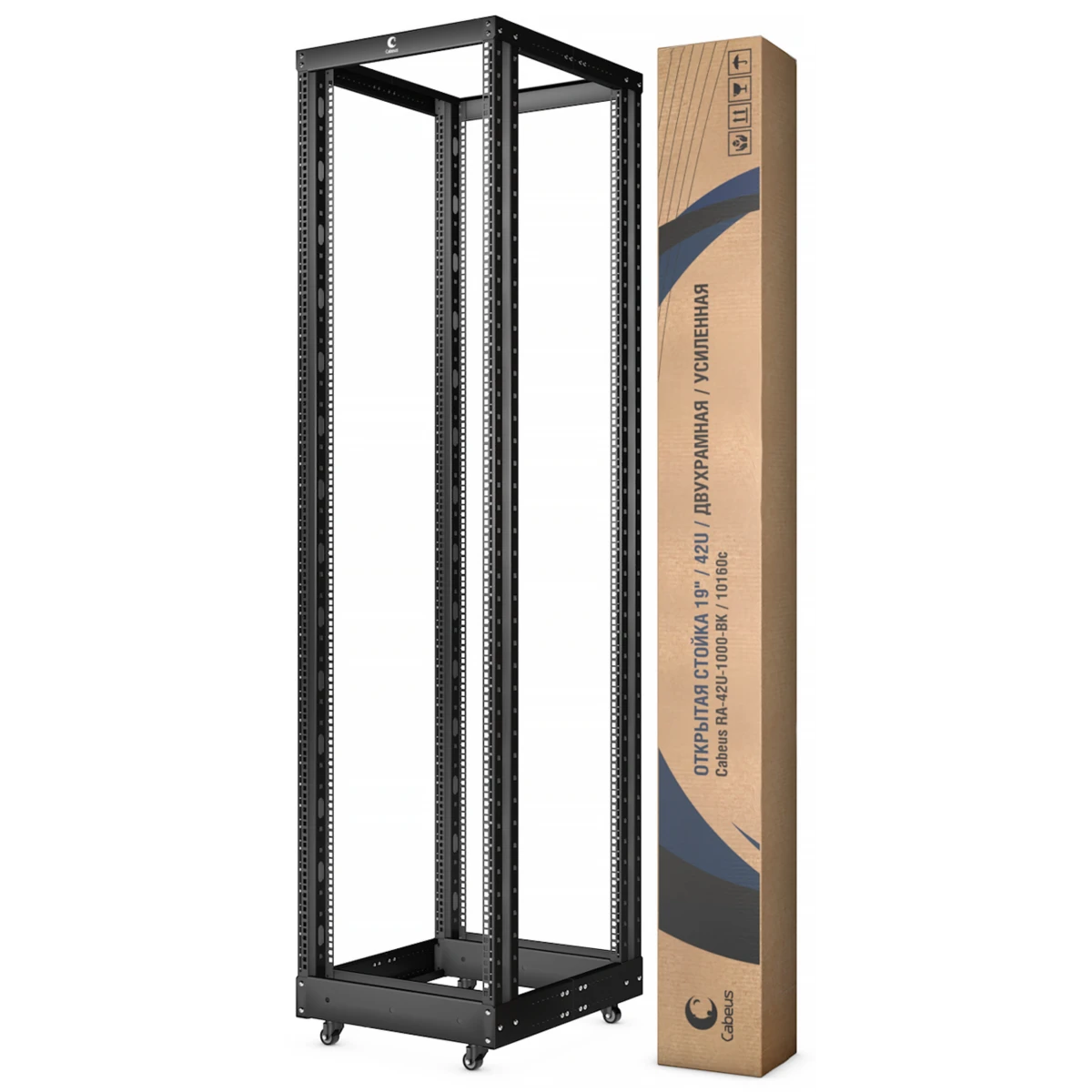 Стойка Cabeus RA-42U-1000-BK - фото 2