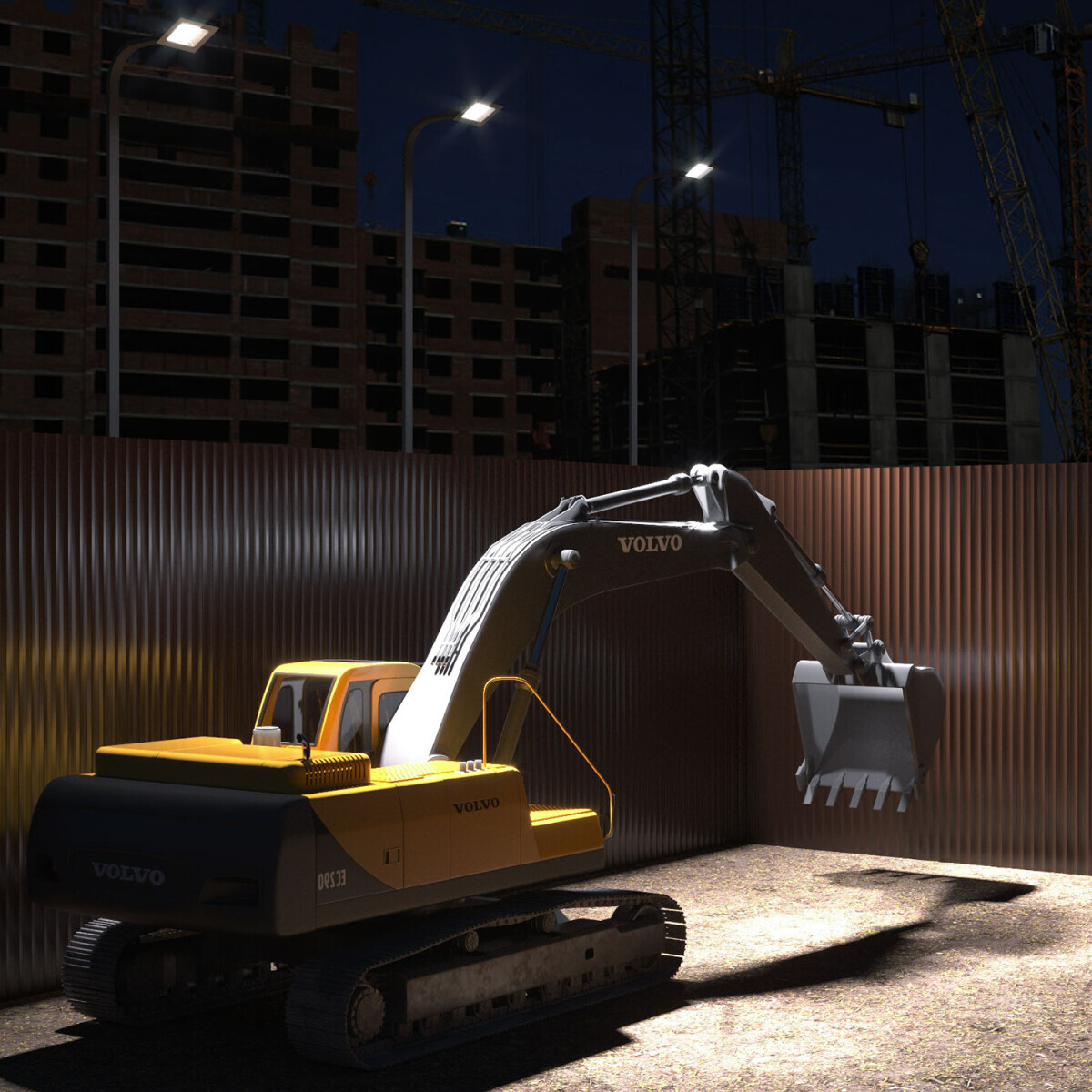 Прожектор Gauss Elementary 200W 17000lm - 613100200P - фото 6