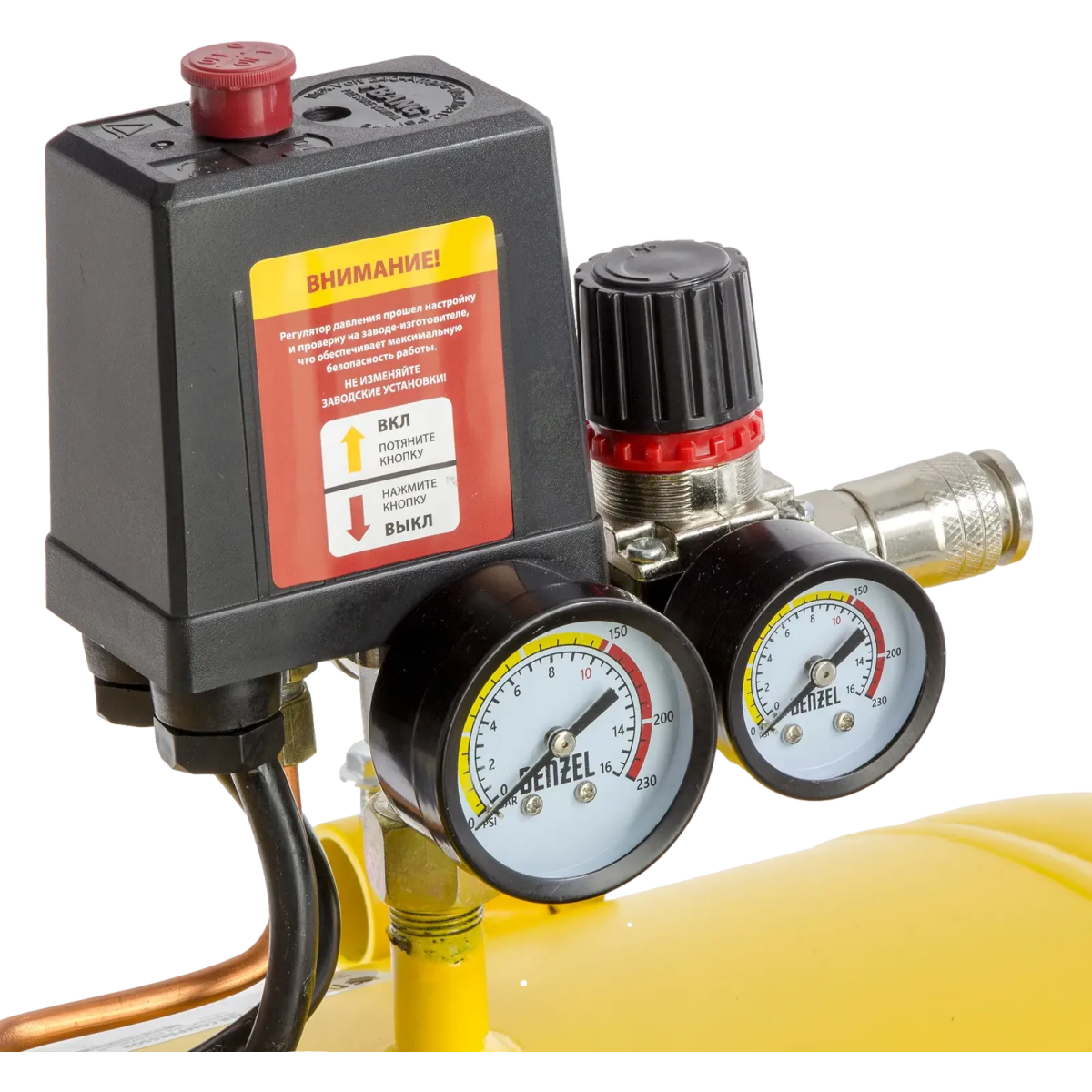 Компрессор Denzel DKV2200/50,Х-PRO - 58083 - фото 3