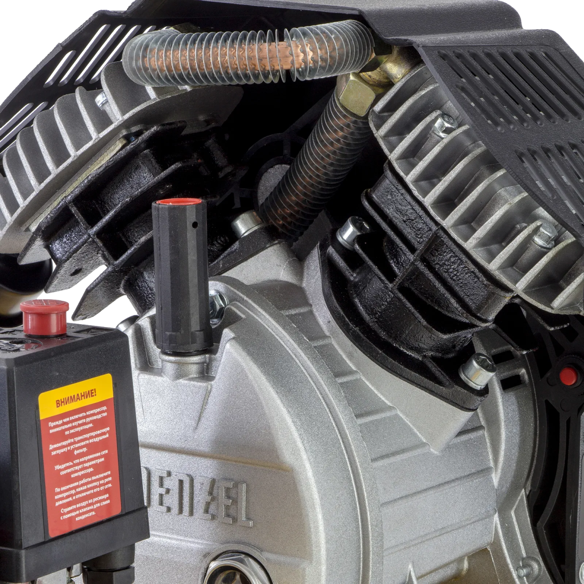 Компрессор Denzel DKV2200/50,Х-PRO - 58083 - фото 9