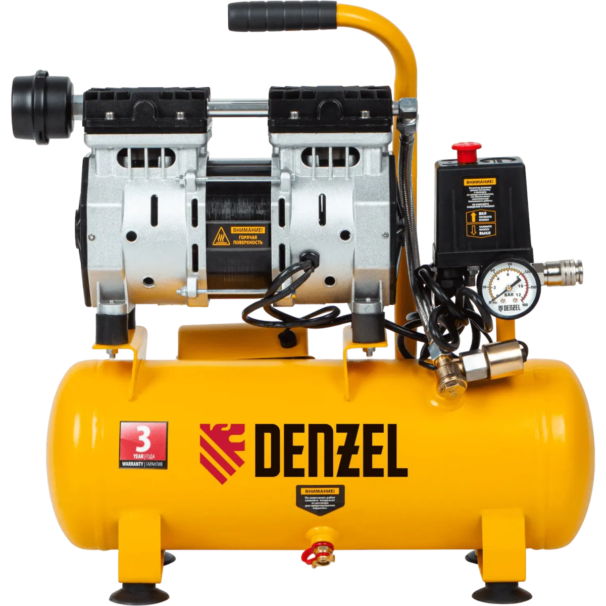 Компрессор Denzel DLS DLS650/10 - 58021