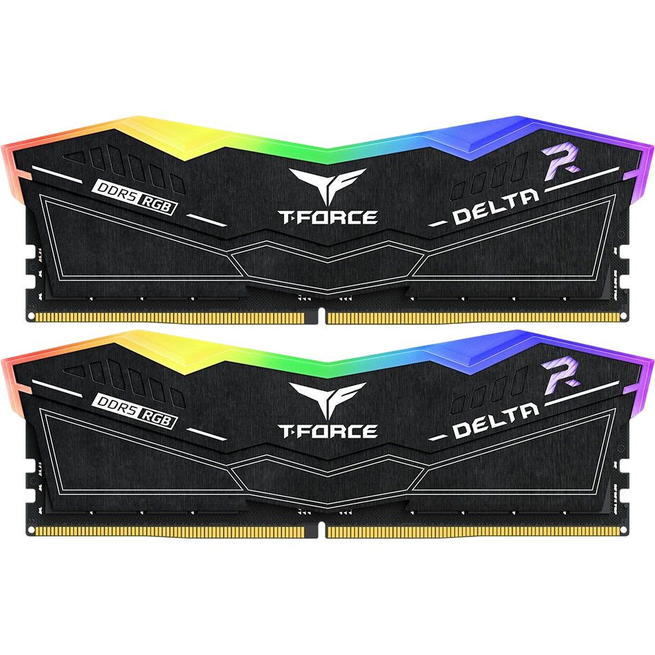 Оперативная память 16Gb DDR5 6000MHz Team T-Force Delta RGB (FF3D516G6000HC38ADC01) (2x8Gb KIT)