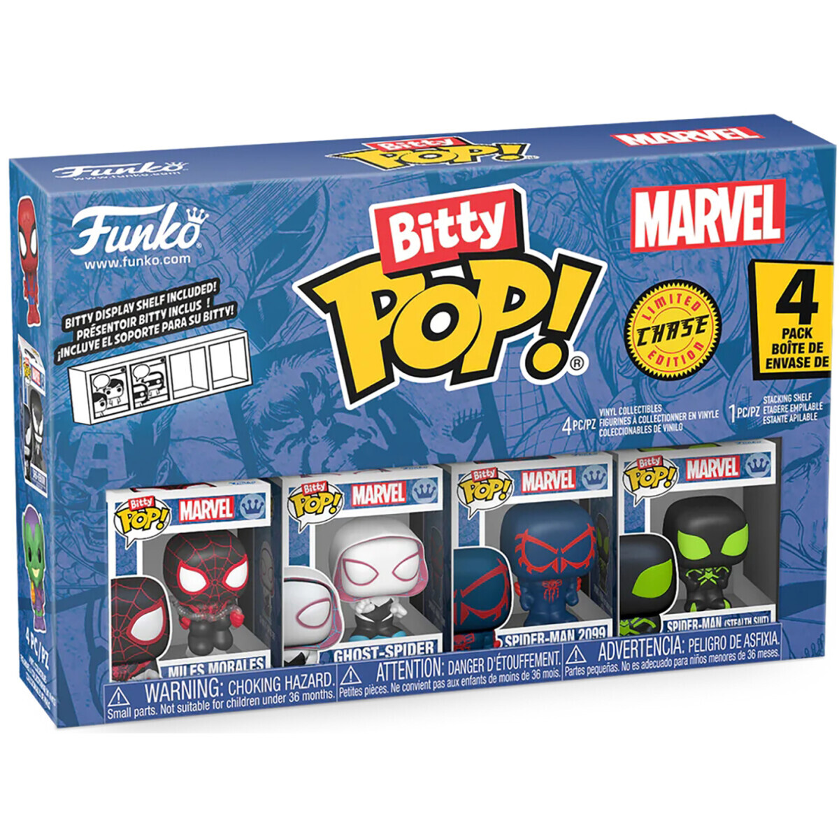 Фигурка Funko Bitty POP! Marvel Spider-Man 4PK (85702)
