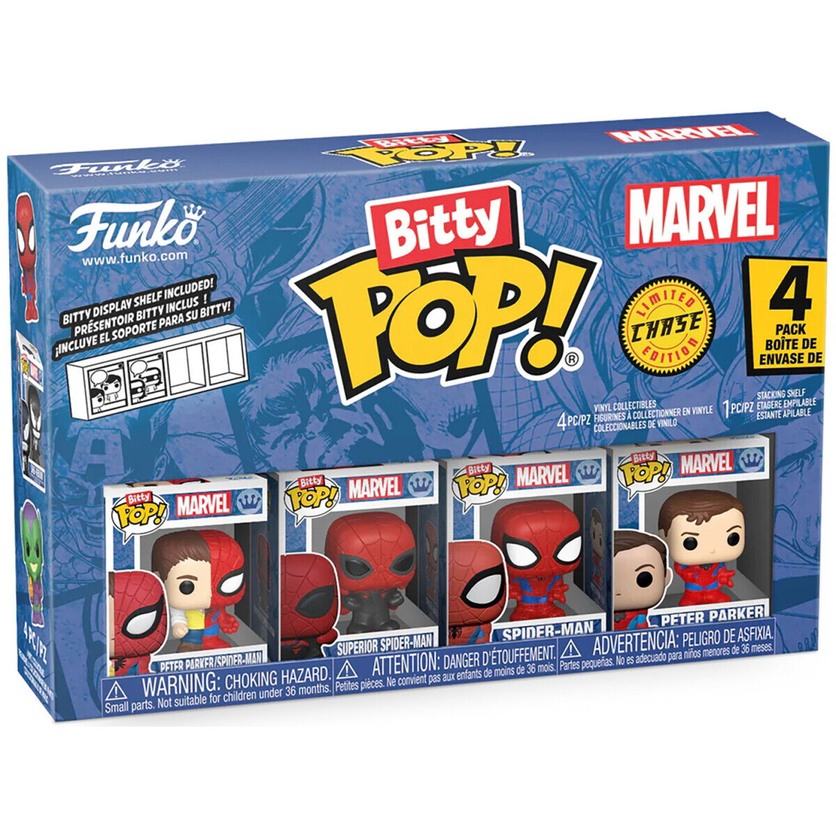 Фигурка Funko Bitty POP! Marvel Spider-Man 4PK (85704)