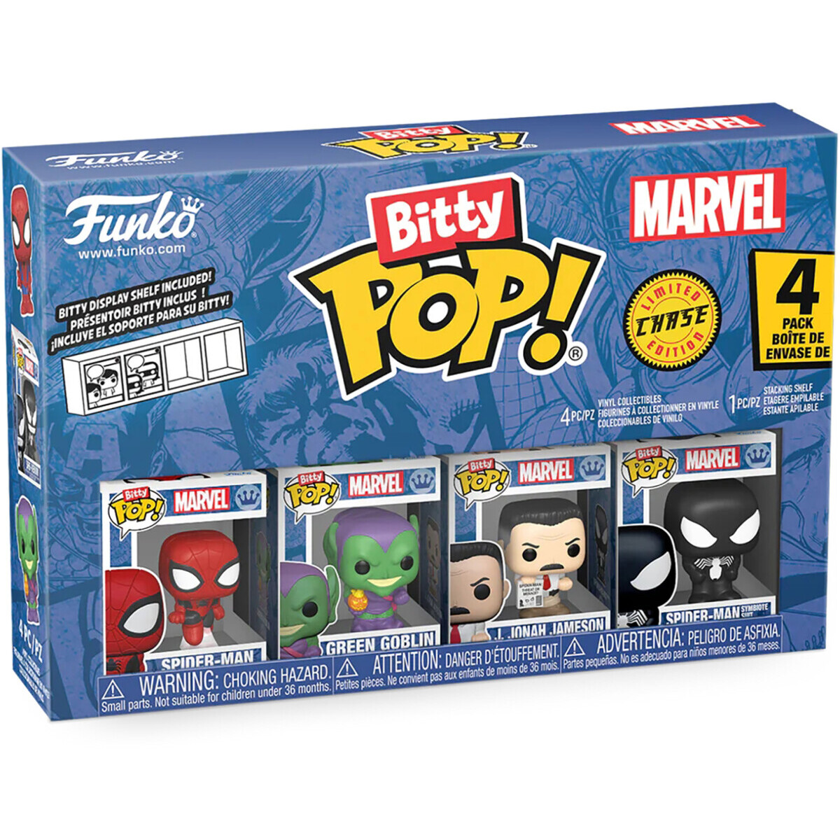 Фигурка Funko Bitty POP! Marvel Spider-Man 4PK (85701)