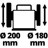 Заточная машина Einhell TC-WG 200 (4418008)