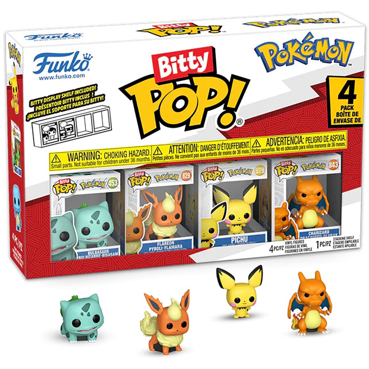 Фигурка Funko Bitty POP! Pokemon 4PK (81134)