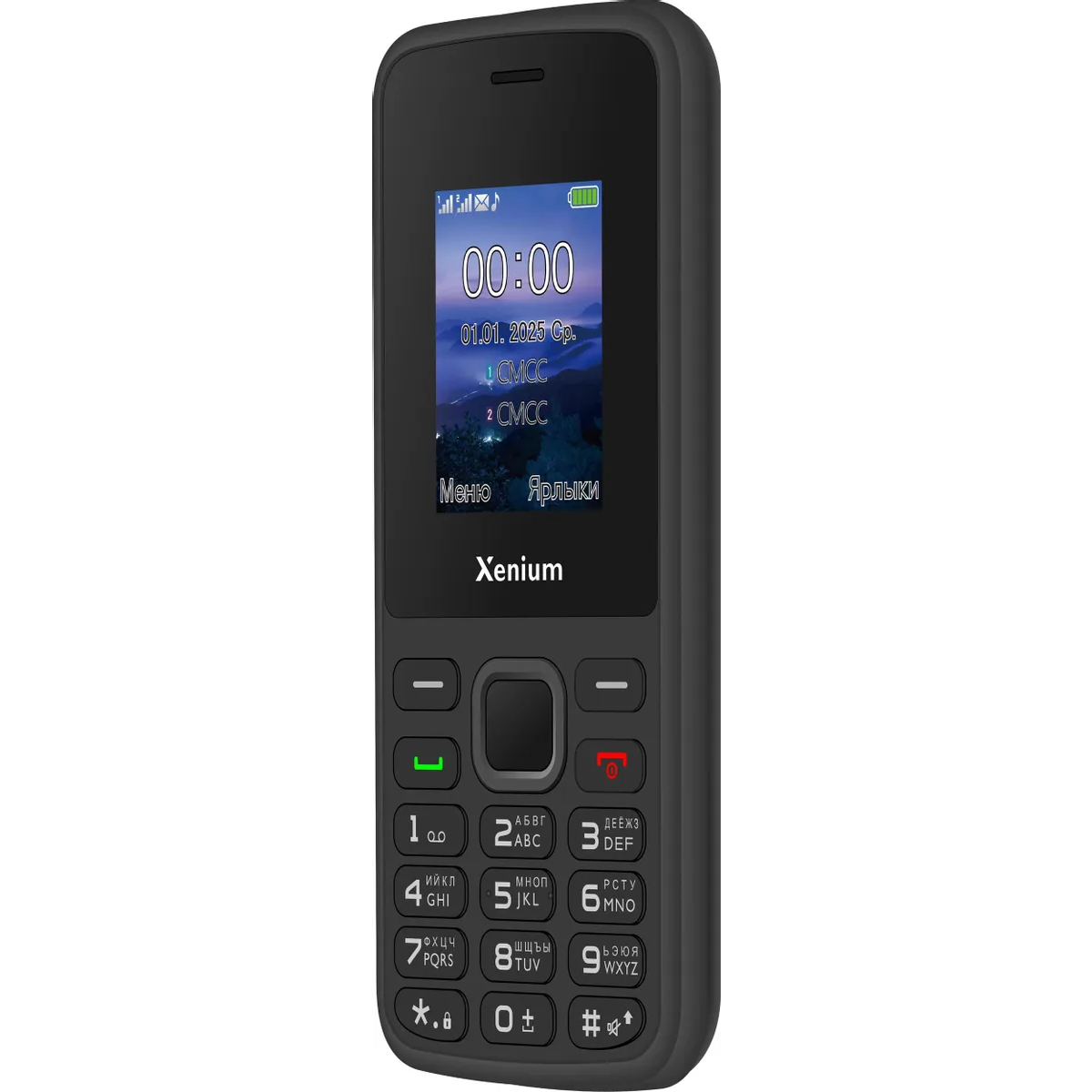 Телефон Philips Xenium X175 Black - CTX175BK/00 - фото 2
