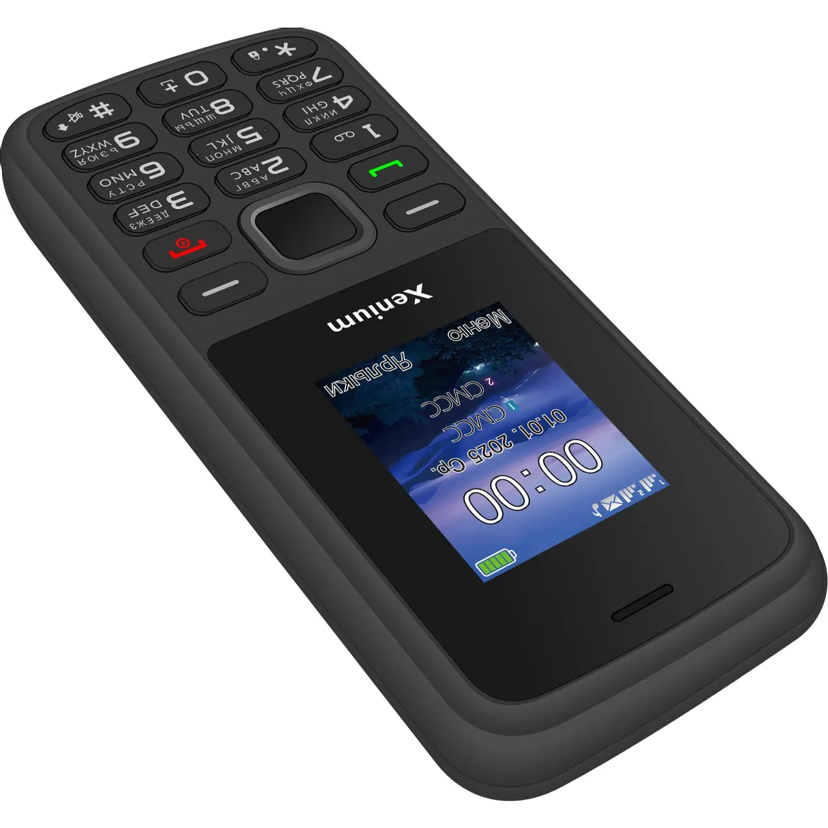 Телефон Philips Xenium X175 Black - CTX175BK/00 - фото 4