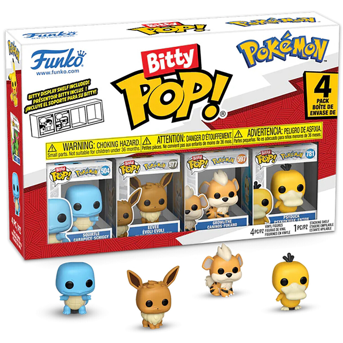 Фигурка Funko Bitty POP! Pokemon 4PK (81135)