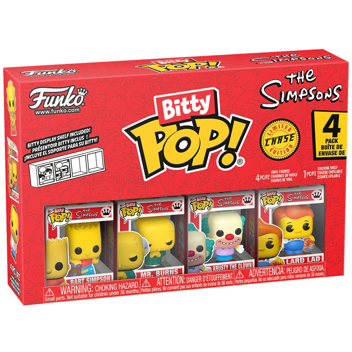 Фигурка Funko Bitty POP! Simpsons 4PK (85707)