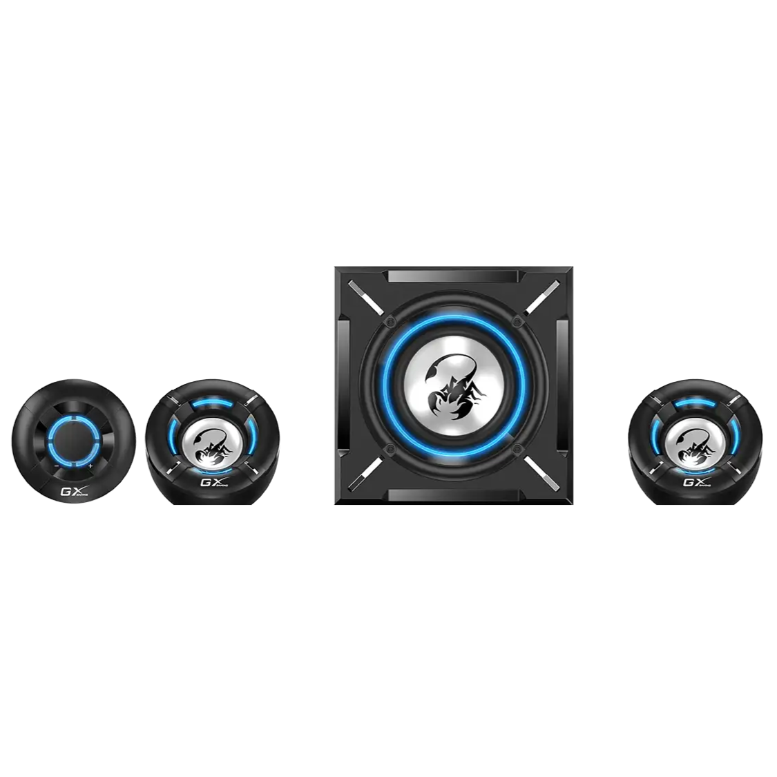 Колонки Genius SW-G2.1 1000 Black - 31730043400 - фото 2