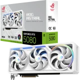 Видеокарта NVIDIA GeForce RTX 5080 ASUS ROG Astral White OC 16Gb (ROG-ASTRAL-RTX5080-O16G-WHITE)