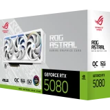 Видеокарта NVIDIA GeForce RTX 5080 ASUS ROG Astral White OC 16Gb (ROG-ASTRAL-RTX5080-O16G-WHITE)