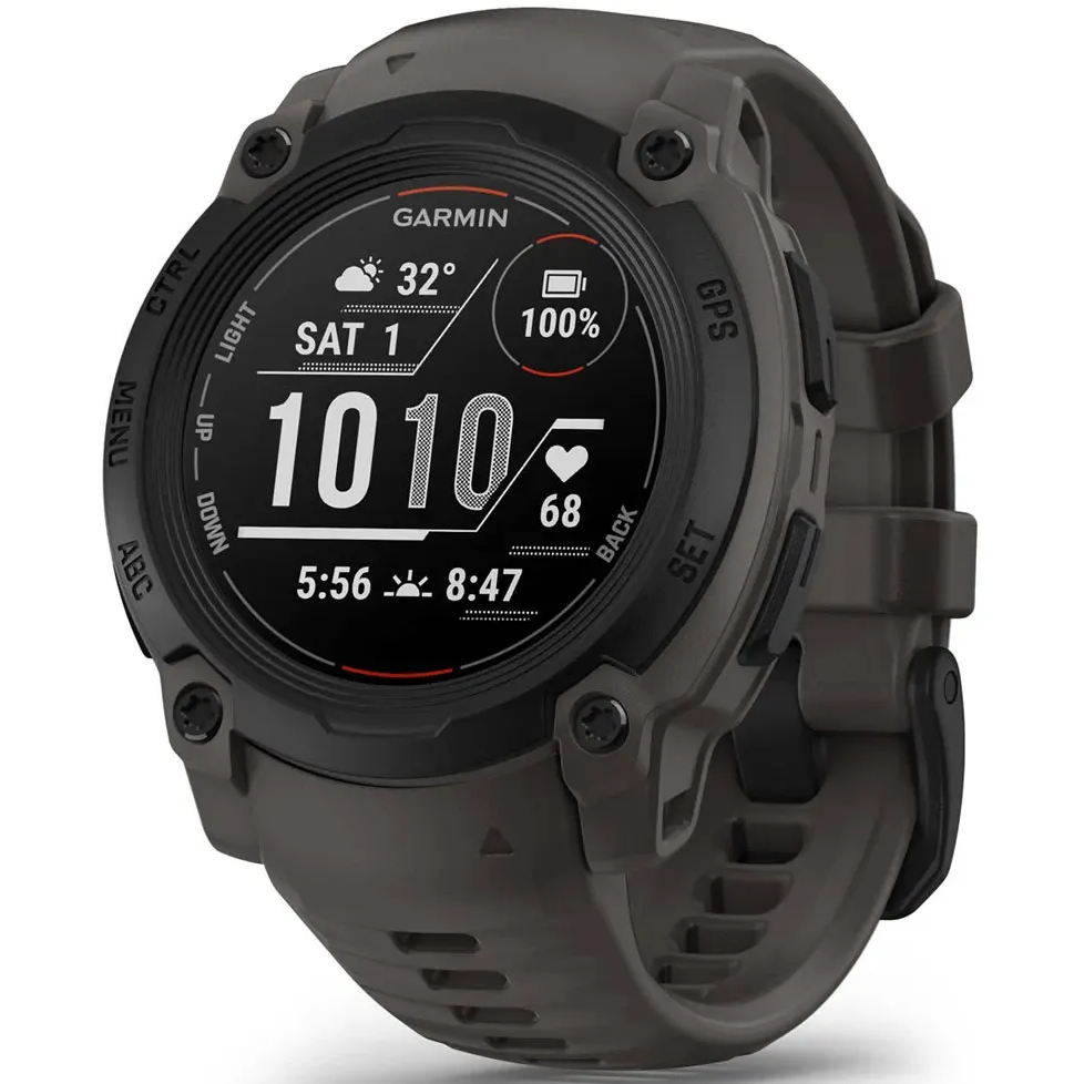 Умные часы Garmin Instinct E 40 mm Black with Charcoal Band - 010-02932-00