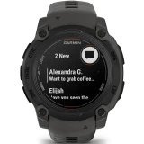 Умные часы Garmin Instinct E 40 mm Black with Charcoal Band (010-02932-00)