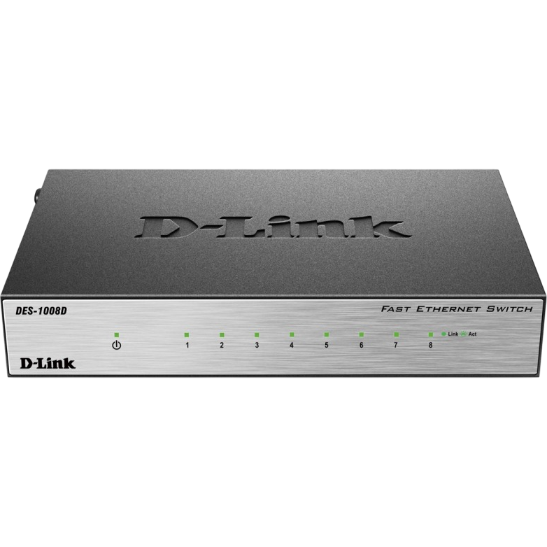 Коммутатор (свитч) D-Link DES-1008D