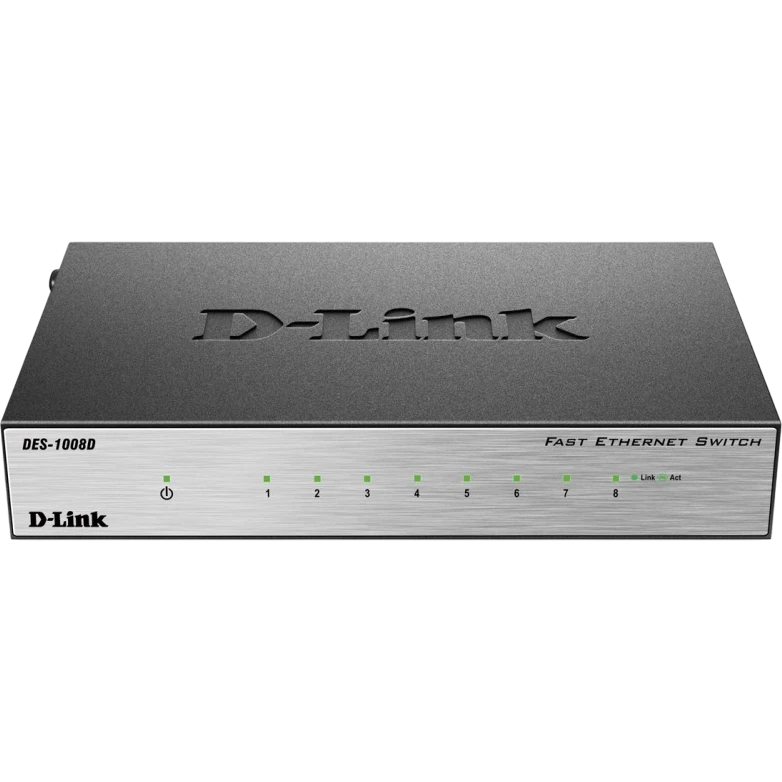 Коммутатор (свитч) D-Link DES-1008D