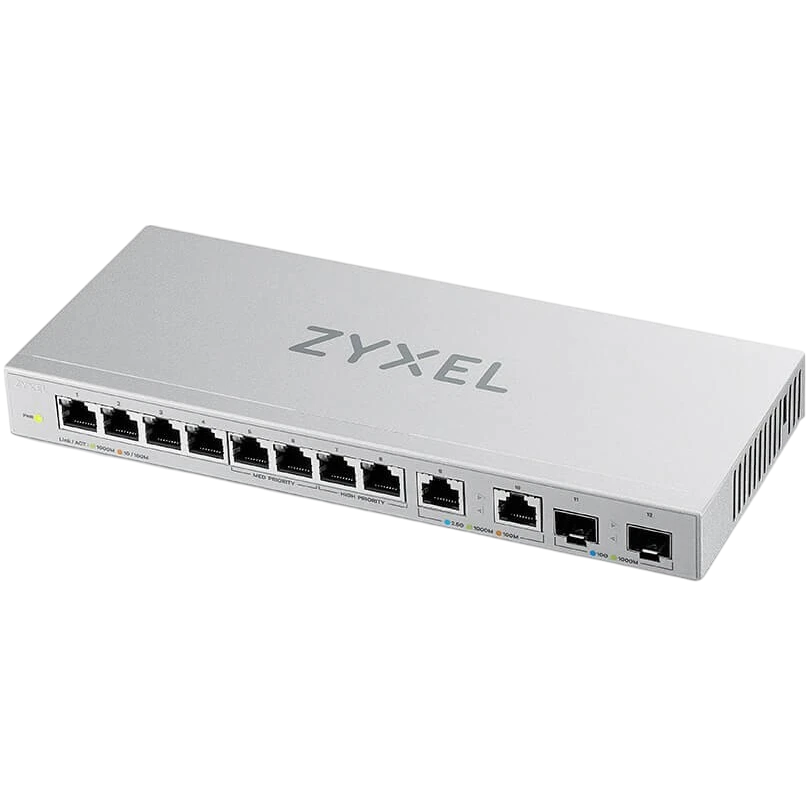 Коммутатор (свитч) Zyxel XGS1010-12 (ZZ0102F) - XGS1010-12-ZZ0102F