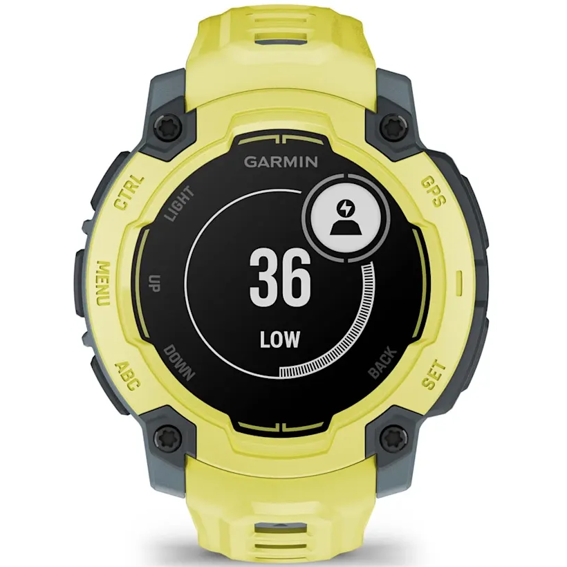 Умные часы Garmin Instinct E 45 mm Electric Lime with Electric Lime Band - 010-02933-01 - фото 5
