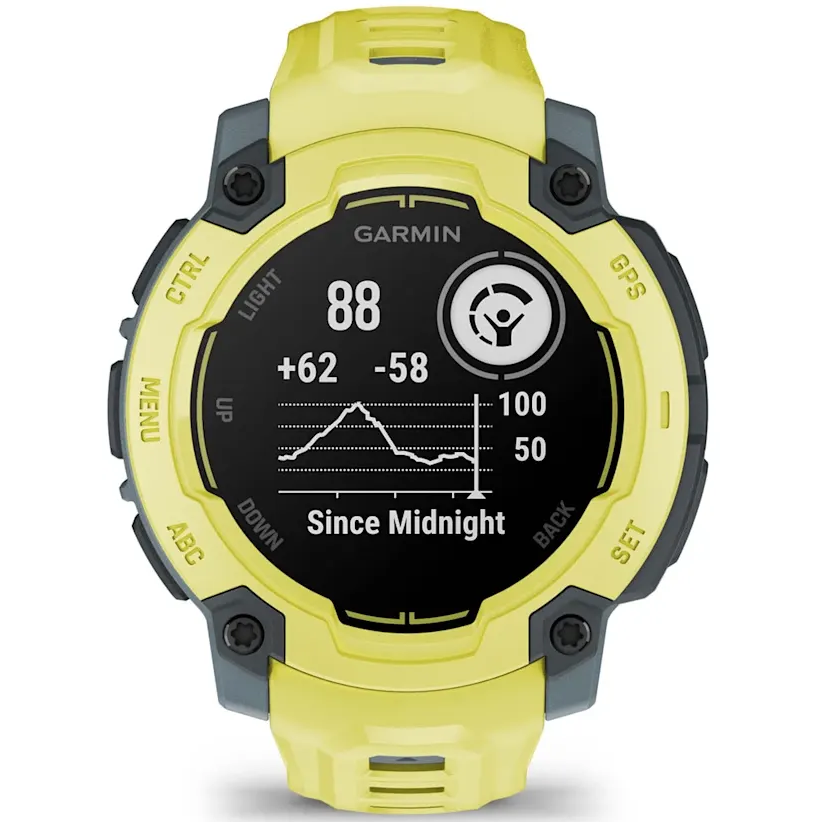 Умные часы Garmin Instinct E 45 mm Electric Lime with Electric Lime Band - 010-02933-01 - фото 6