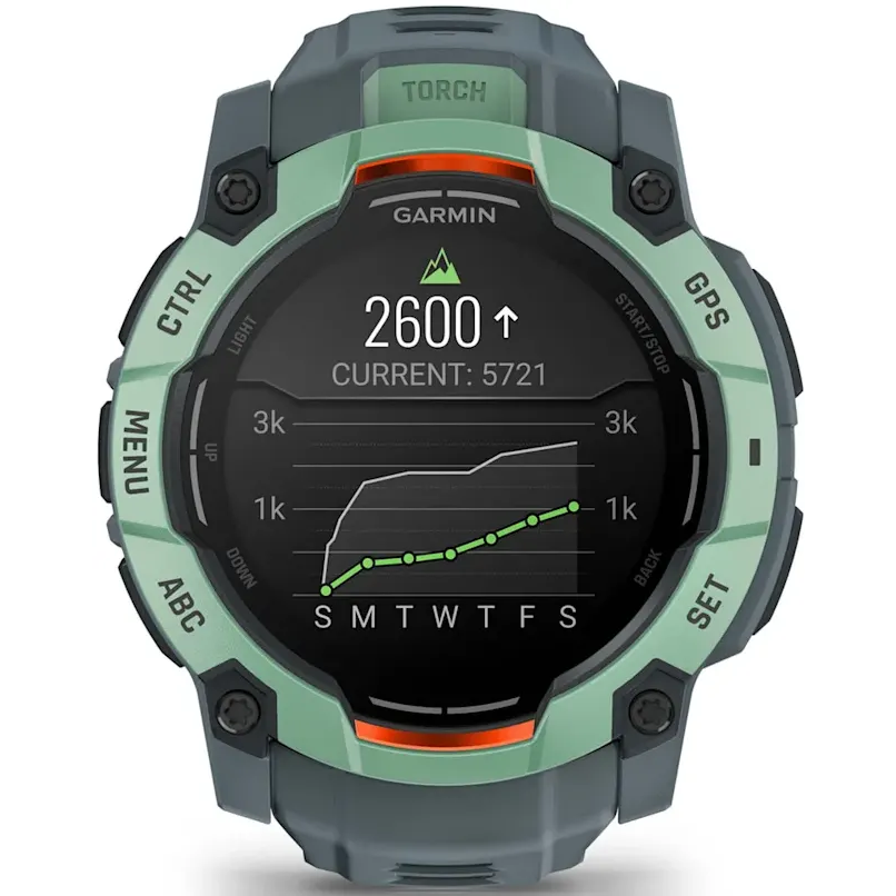 Умные часы Garmin Instinct 3 50 mm AMOLED Neo Tropic with Twilight Band - 010-03020-01 - фото 7