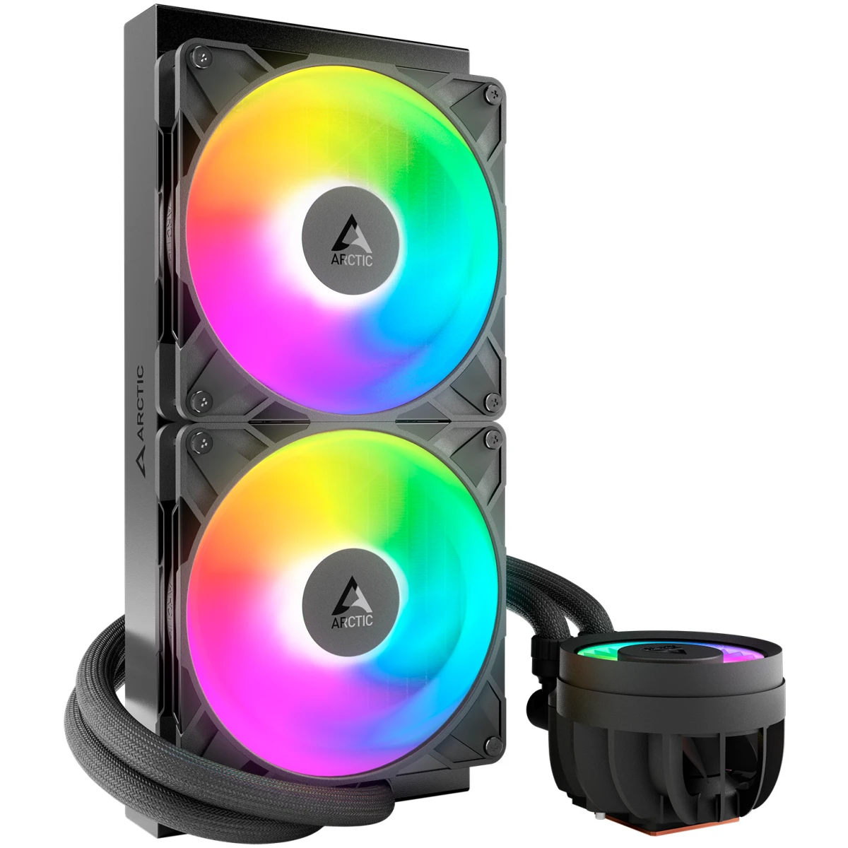 Система жидкостного охлаждения Arctic Liquid Freezer III Pro 280 ARGB Black - ACFRE00183A - фото 2