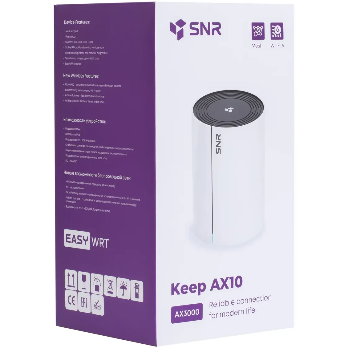 Mesh роутер SNR SNR-M622-M1G1 - фото 5