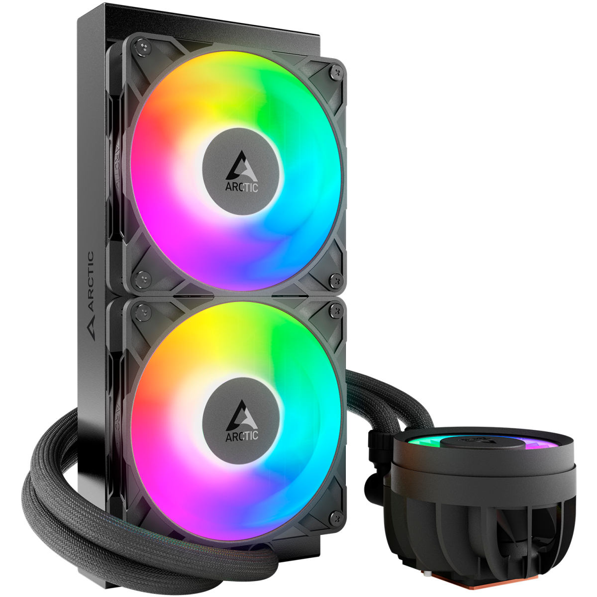 Система жидкостного охлаждения Arctic Liquid Freezer III Pro 240 ARGB Black - ACFRE00182A - фото 2