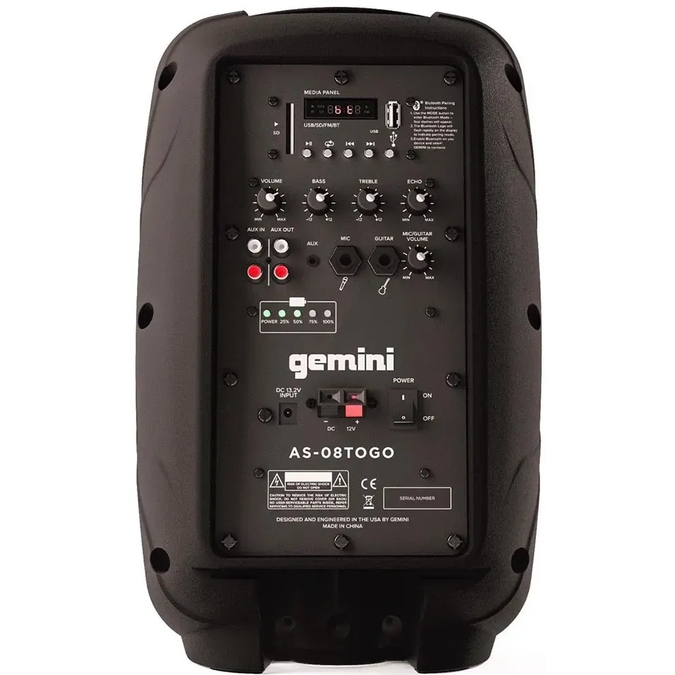 Акустическая система Gemini Sound AS-08TOGO - фото 3