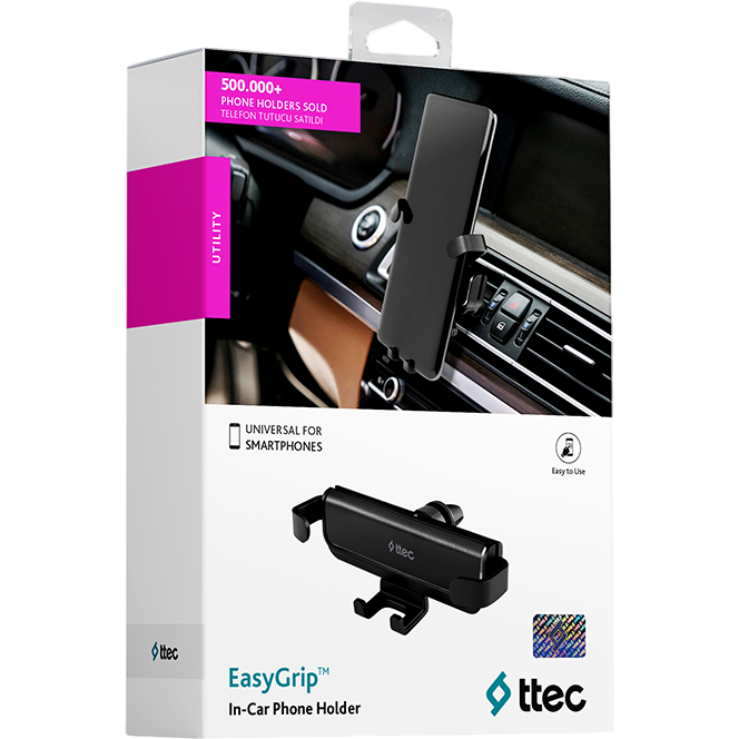 Автомобильный держатель ttec EasyGrip - 2TT21 - фото 2