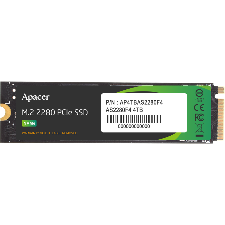 Накопитель SSD 1Tb Apacer AS2280F4 (AP1TBAS2280F4-1) - фото 3