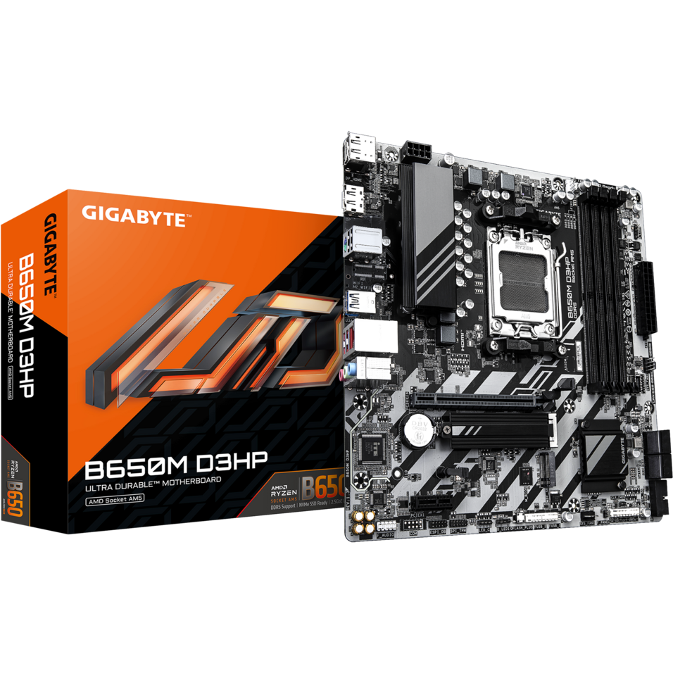 Материнская плата Gigabyte B650M D3HP (rev. 1.3) - фото 4