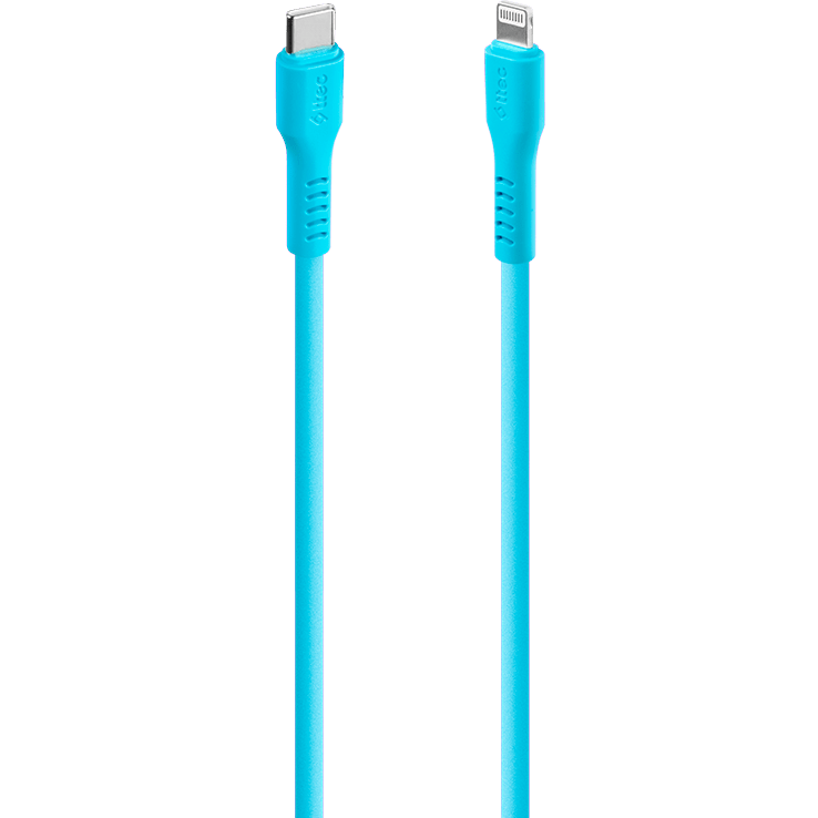 Кабель USB Type-C - Lightning, 1.2м, ttec 2DK60NM Blue