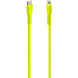 Кабель USB Type-C - Lightning, 1.2м, ttec 2DK60NS Yellow