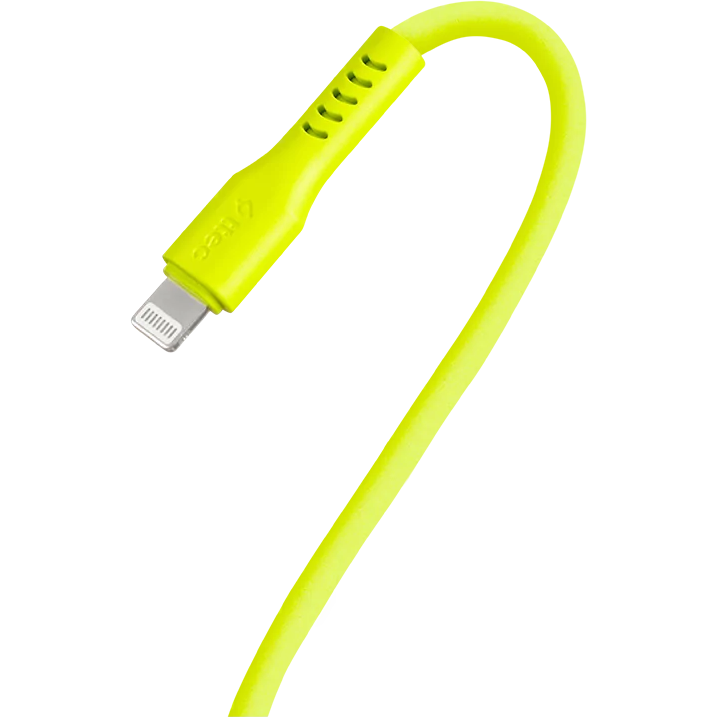 Кабель USB Type-C - Lightning, 1.2м, ttec 2DK60NS Yellow - фото 3