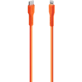 Кабель USB Type-C - Lightning, 1.2м, ttec 2DK60NT Orange