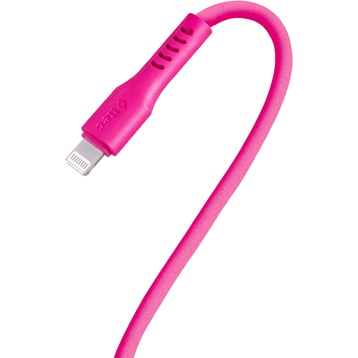 Кабель USB Type-C - Lightning, 1.2м, ttec 2DK60NP Pink - фото 3