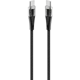 Кабель USB Type-C - USB Type-C, 1.2м, ttec 2DK58S Black
