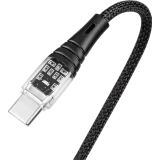 Кабель USB Type-C - USB Type-C, 1.2м, ttec 2DK58S Black