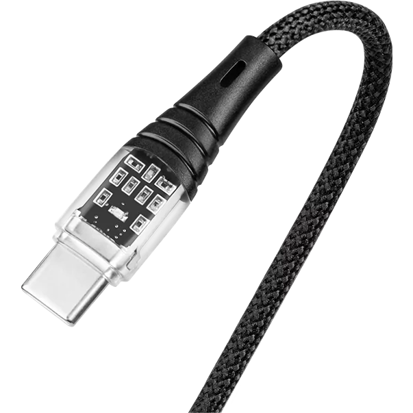 Кабель USB Type-C - USB Type-C, 1.2м, ttec 2DK58S Black - фото 3