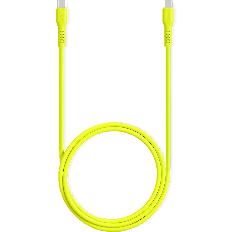 Кабель USB Type-C - USB Type-C, 1.2м, ttec 2DK59NS Yellow - фото 4