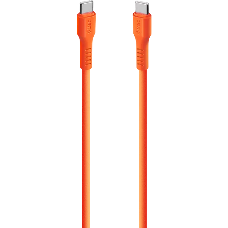 Кабель USB Type-C - USB Type-C, 1.2м, ttec 2DK59NT Orange