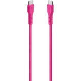 Кабель USB Type-C - USB Type-C, 1.2м, ttec 2DK59NP Pink