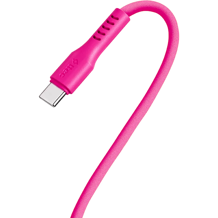 Кабель USB Type-C - USB Type-C, 1.2м, ttec 2DK59NP Pink - фото 3