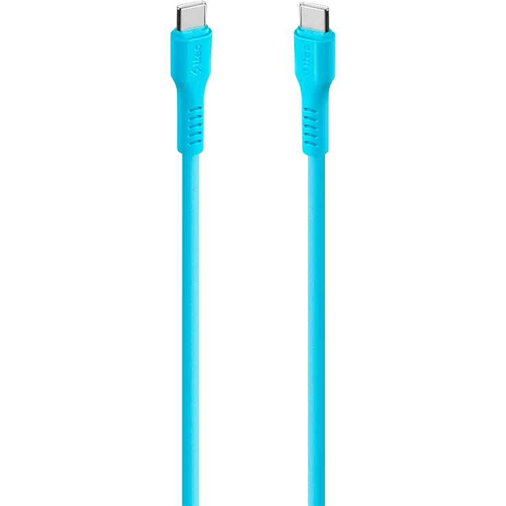 Кабель USB Type-C - USB Type-C, 1.2м, ttec 2DK59NM Blue