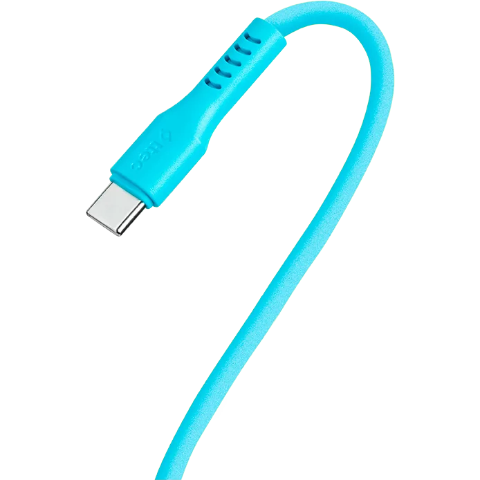 Кабель USB Type-C - USB Type-C, 1.2м, ttec 2DK59NM Blue - фото 3